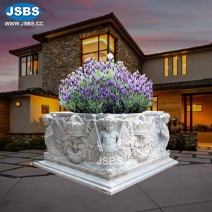 Angel Kingdom Square Planter, JS-P184